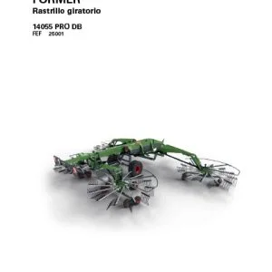 Fendt FORMER Rastrillo giratorio 14055 PRO DB Rastrillo giratorio - PDF DOWNLOAD (Spanish)