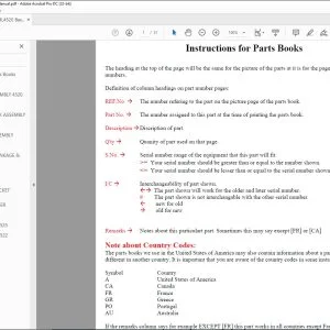 Kubota BL4520 Backhoe Tractor Parts Manual - PDF DOWNLOAD