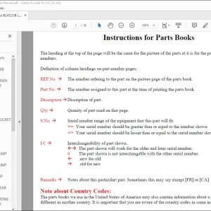 Kubota BL4520B L4530B Backhoe Parts Manual - PDF DOWNLOAD