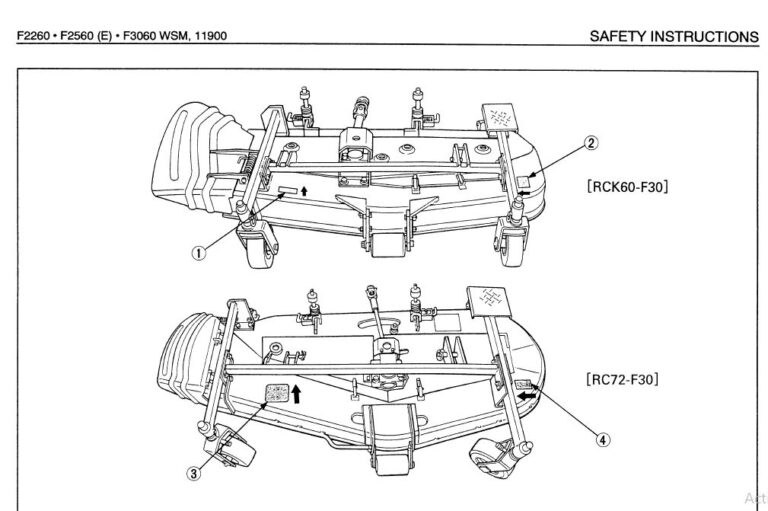 Kubota F2560 Parts Diagram