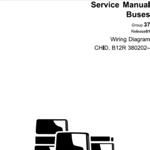 Volvo B12R Wiring Diagram Manual - PDF DOWNLOAD