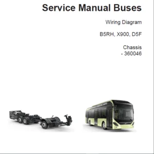Volvo B5RH Wiring Diagram Manual - PDF DOWNLOAD