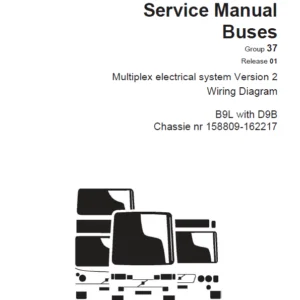 Volvo B9L Wiring Diagram Manual - PDF DOWNLOAD