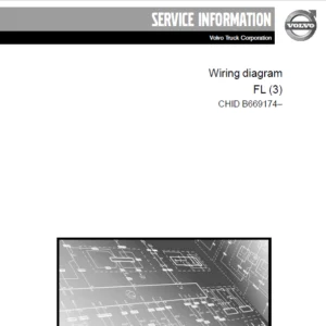 Volvo FL (3) Wiring Diagram Manual - PDF DOWNLOAD