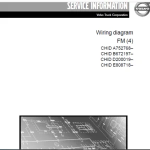 Volvo FM (4) Wiring Diagram Manual - PDF DOWNLOAD
