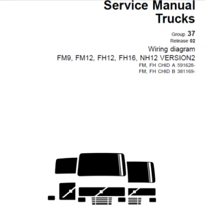 Volvo FM9 Wiring Diagram Manual - PDF DOWNLOAD