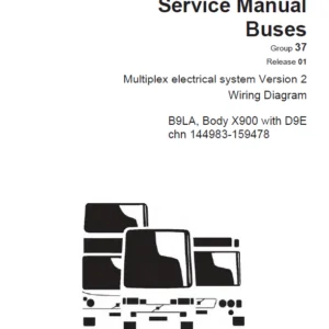 Volvo Trucks B9LA Wiring Diagram Manual - PDF DOWNLOAD