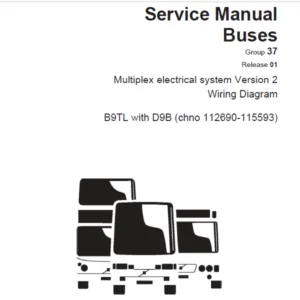 Volvo Trucks B9TL Wiring Diagram Manual - PDF DOWNLOAD