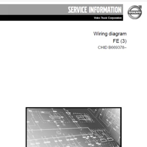 Volvo Trucks FE (3) Wiring Diagram Manual - PDF DOWNLOAD