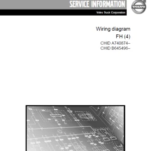 Volvo Trucks FH (4) Wiring Diagram Manual - PDF DOWNLOAD