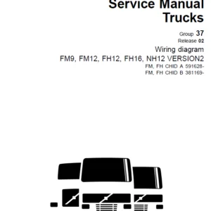 Volvo Trucks FH12 Wiring Diagram Manual - PDF DOWNLOAD