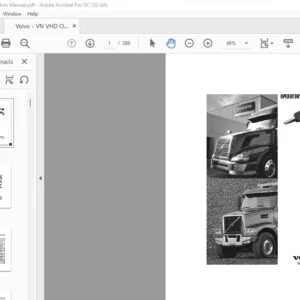 Volvo Trucks VN VHD Operator's Manual - PDF DOWNLOAD
