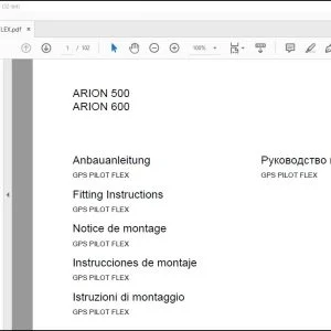 CLAAS ARION 500 600 GPS PILOT FLEX Fitting Instructions Manual_DE_EN_FR_ES_IT_RU - PDF DOWNLOAD