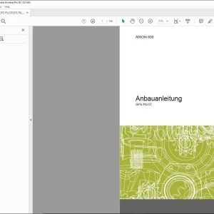CLAAS ARION 600 GPS PILOT Anbauanleitung Fitting Instructions Manual_DE_EN_FR_IT_ES_RU - PDF DOWNLOAD