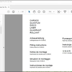 CLAAS Balers Filling unit Fitting Instructions Manual_DE_EN_FR_ES_IT_RU - PDF DOWNLOAD