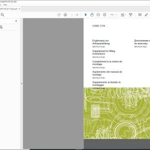 CLAAS Combine CASE CVX GPS PILOT FLEX Supplement to Fitting instructions Manual - PDF DOWNLOAD