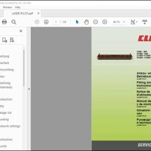 CLAAS Combines C900 - 450 V1050 - 540 C1200  F1200 V1200 - V1050 Fitting and Operating Instructions Manual_DE_EN_FR_ES_IT_RU - PDF DOWNLOAD