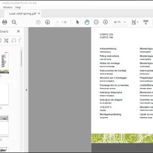 CLAAS Combines CORTO 220 CORTO 190 Load relief spring Fitting Instructions Manual_DE_EN_FR_IT_ES_RU - PDF DOWNLOAD
