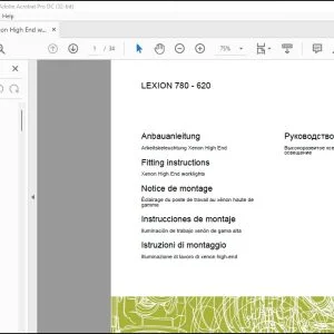 CLAAS Combines LEXION 780 - 620 TELEMATICS  Communication Module Anbauanleitung Fitting Instructions Manual_DE_EN_FR_IT_ES_RU - PDF DOWNLOAD