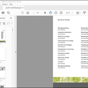 CLAAS Combines MAXFLEX 930-560 AUTO CONTOUR Assembly instructions Instructions Manual_DE_EN_FR_IT_ES_RU - PDF DOWNLOAD