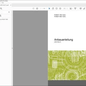 CLAAS FENDT 700 Vario 800 Vario GPS PILOT Anbauanleitung Fitting Instructions Manual_DE_EN_FR_IT_ES_RU - PDF DOWNLOAD