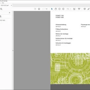 CLAAS FENDT 700 Vario 800 Vario GPS PILOT Fitting Instructions Manual_DE_EN_FR_IT_ES_RU - PDF DOWNLOAD