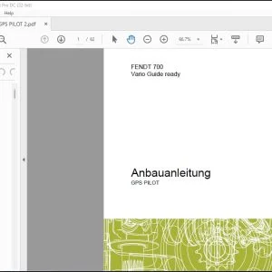 CLAAS FENDT 700 Vario Guide ready GPS PILOT Anbauanleitung Assembly instructions Manual_DE_EN_FR_IT_RU_ES - PDF DOWNLOAD