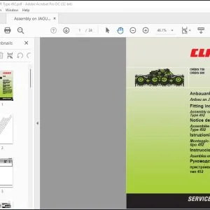 CLAAS Forage Havesters ORBIS 750 ORBIS 600 Assembly on JAGUAR Type 492 Fitting Instructions Manual_DE_EN_FR_IT_ES - PDF DOWNLOAD