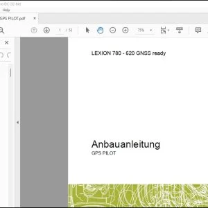 CLAAS LEXION 780 - 620 GNSS ready GPS PILOT Anbauanleitung Fitting instructions Manual_DE_EN_FR_ES_IT_RU - PDF DOWNLOAD