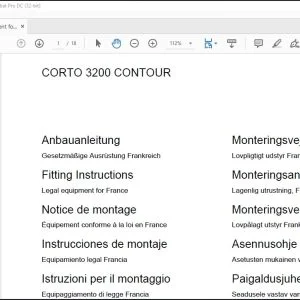 CLAAS Mowers CORTO 3200 CONTOUR Legal equipment for France Fitting Instructions Manual_DE_EN_FR_ES_IT_RU - PDF DOWNLOAD