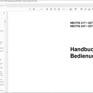 CLAAS NECTIS 217 • 227 • 237 NECTIS 247 • 257 • 267 Handbuch für Bedienung - PDF DOWNLOAD