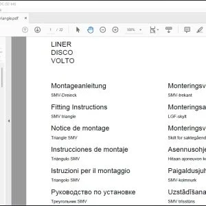 CLAAS Swather LINER LINER DISCO VOLTO Fitting Instructions Manual_DE_FR_EN_ES_IT - PDF DOWNLOAD