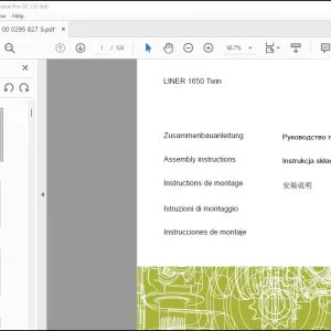 CLAAS Swathers LINER 450 T LINER 370 T Assembly instructions Manual - PDF DOWNLOAD