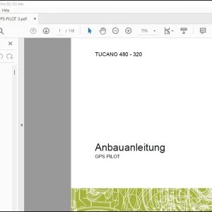 CLAAS TUCANO 480 - 320 GPS PILOT Anbauanleitung Fitting instructions Manual_DE_EN_FR_RU -  PDF DOWNLOAD