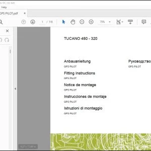 CLAAS TUCANO 480 - 320 GPS PILOT Fitting instructions Manual_DE_EN_FR_RU - PDF DOWNLOAD