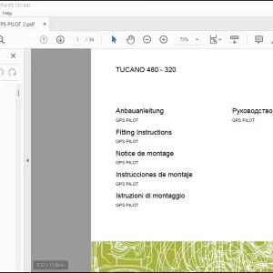 CLAAS TUCANO 480 - 320 GPS PILOT Fitting instructions Manual_DE_EN_FR_RU - PDF DOWNLOAD