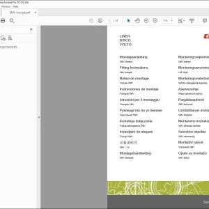 CLAAS Tedders LINER DISCO VOLTO SMV triangle Fitting instructions Manual_DE_EN_FR_ES - PDF DOWNLOAD