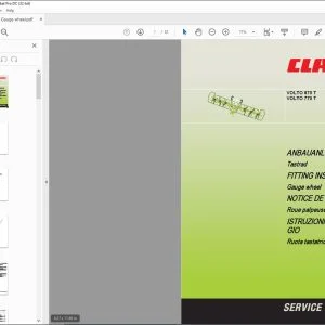 CLAAS Tedders VOLTO 870 T VOLTO 770 T Gauge wheel Fitting instructions Manual_DE_EN_FR_IT - PDF DOWNLOAD