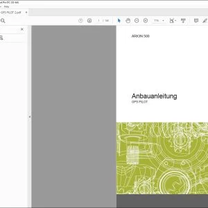 CLAAS Tractor ARION 500 GPS PILOT Anbauanleitung Fitting instructions Manual_DE_EN_FR_IT_RU - PDF DOWNLOAD