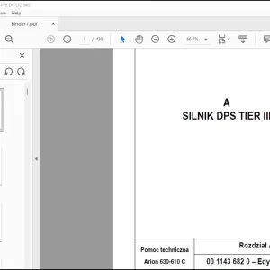 CLAAS Tractor Arion 630-610 C Technical Systems Manual - PDF DOWNLOAD