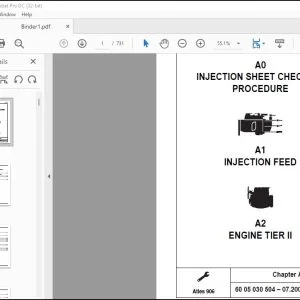CLAAS Tractor Atles 906 Techincal Manual - PDF DOWNLOAD