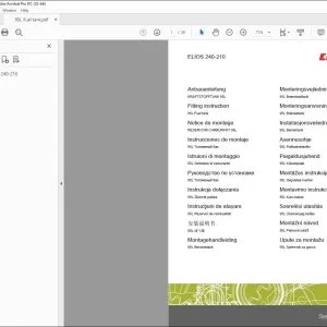 CLAAS Tractor ELIOS 240-210 95L Fuel tank Fitting Instructions Manual_DE_EN_FR_ES_IT_RU - PDF DOWNLOAD