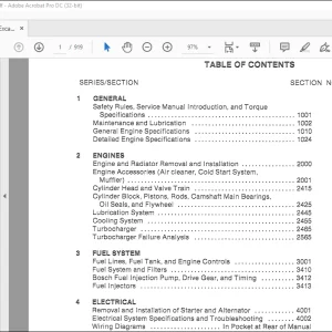 Case 1085B & 1086B Cruz-Air Excavator Service Manual 8-44630 - PDF DOWNLOAD