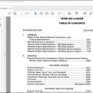 Case 1835B Uni-Loader Service Manual 8-42080 - PDF DOWNLOAD