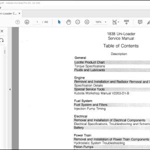 Case 1838 Uni-Loader Service Manual 7-61690 - PDF DOWNLOAD
