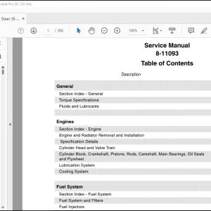Case 1840 Skid Steer Service Manual 8-11093 - PDF DOWNLOAD