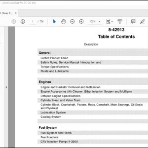 Case 1845C Skid Steer Service Manual 8-42913 - PDF DOWNLOAD