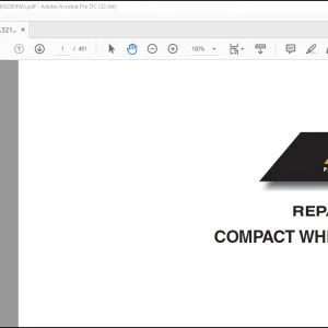 Case 21E 121E 221E 321E Compact Wheel Loader Repair Manual 87630260 - PDF DOWNLOAD