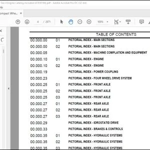 Case 21F Compact Wheel Loader STD TC Tier 4 Parts Catalog Manual - PDF DOWNLOAD