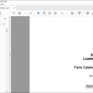 Case 26 Loader Backhoe Parts Catalog Manual E1124 - PDF DOWNLOAD